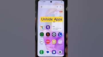 samsung hide app kaise dekhe #unhide #app #samsung