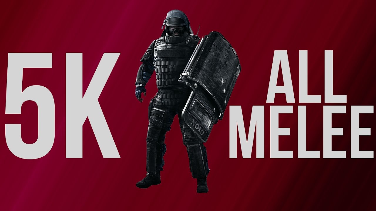 The Montagne Shield Melee Ace! - Rainbow Six Siege - YouTube
