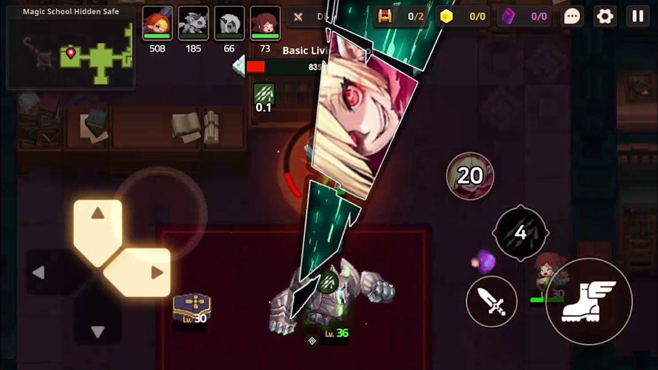 Guardian Tales World 3 Magic School Hidden Safe (SubStage) YouTube