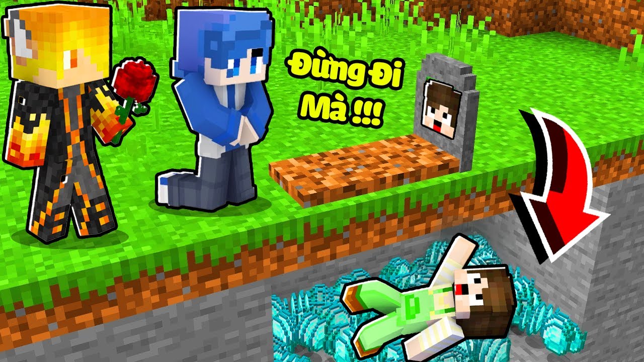 Sầu Riêng Giả Chết Xây Hầm Giấu SỰ GIÀU CÓ Trong Minecraft