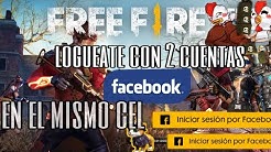 😎😎 Free Fire Como cambiar cuenta de FACEBOOK en el celular 😱😱