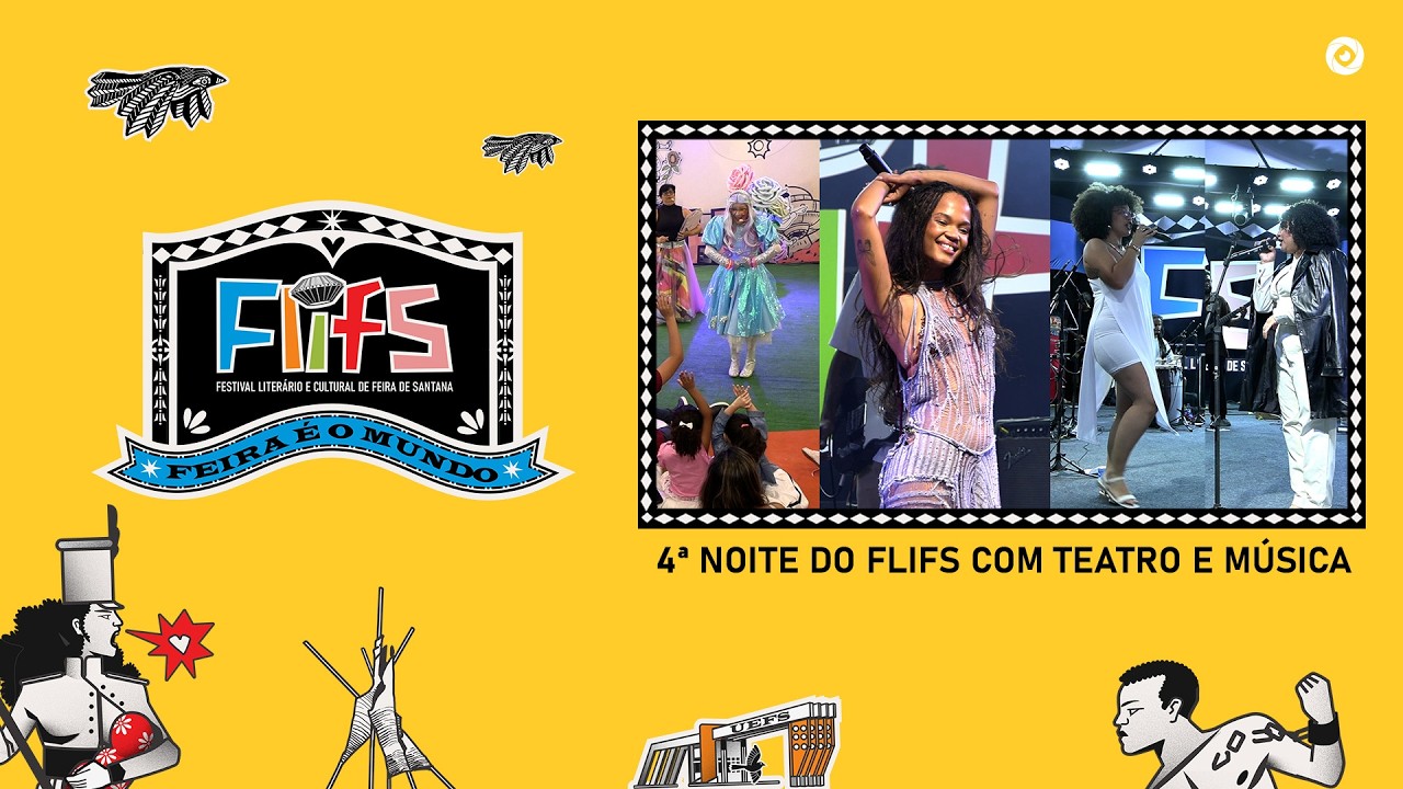 FLIFS 2026: MULHERES DOMINAM A NOITE DE SEXTA COM TEATRO E MÚSICA