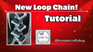 *NEW* Stacked loop chain tutorial / LOOP CHAIN// #homecomingmums #homecoming #loopchain