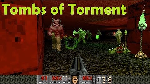 Doom 2: Tombs of Torment - a first map by VisionThing / UV & commentary blind run
