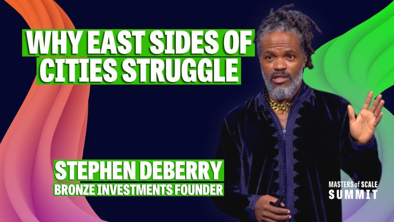 How disparity is built into our cities (with Stephen DeBerry) | Masters of Scale Summit 2024