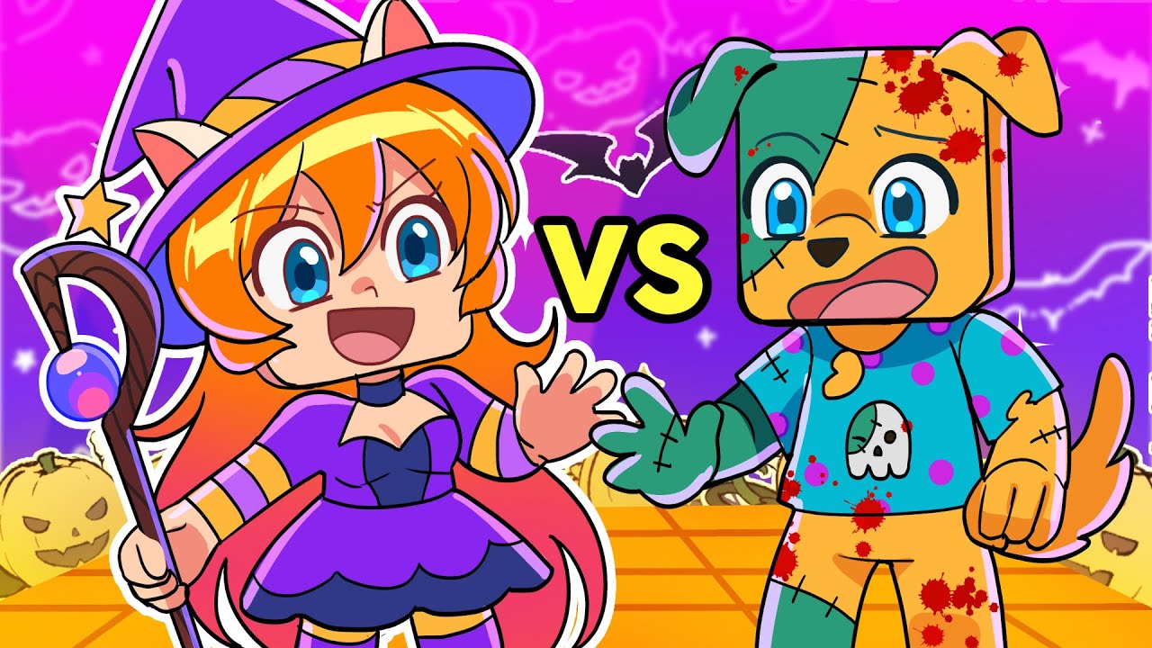 BATALLA de DISFRACES ÉPICA de HALLOWEEN 🎃| LINGAMES en MINECRAFT