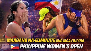 Maagang Na-Eliminate Ang Mga Filipina Sa Philippine Womens Open