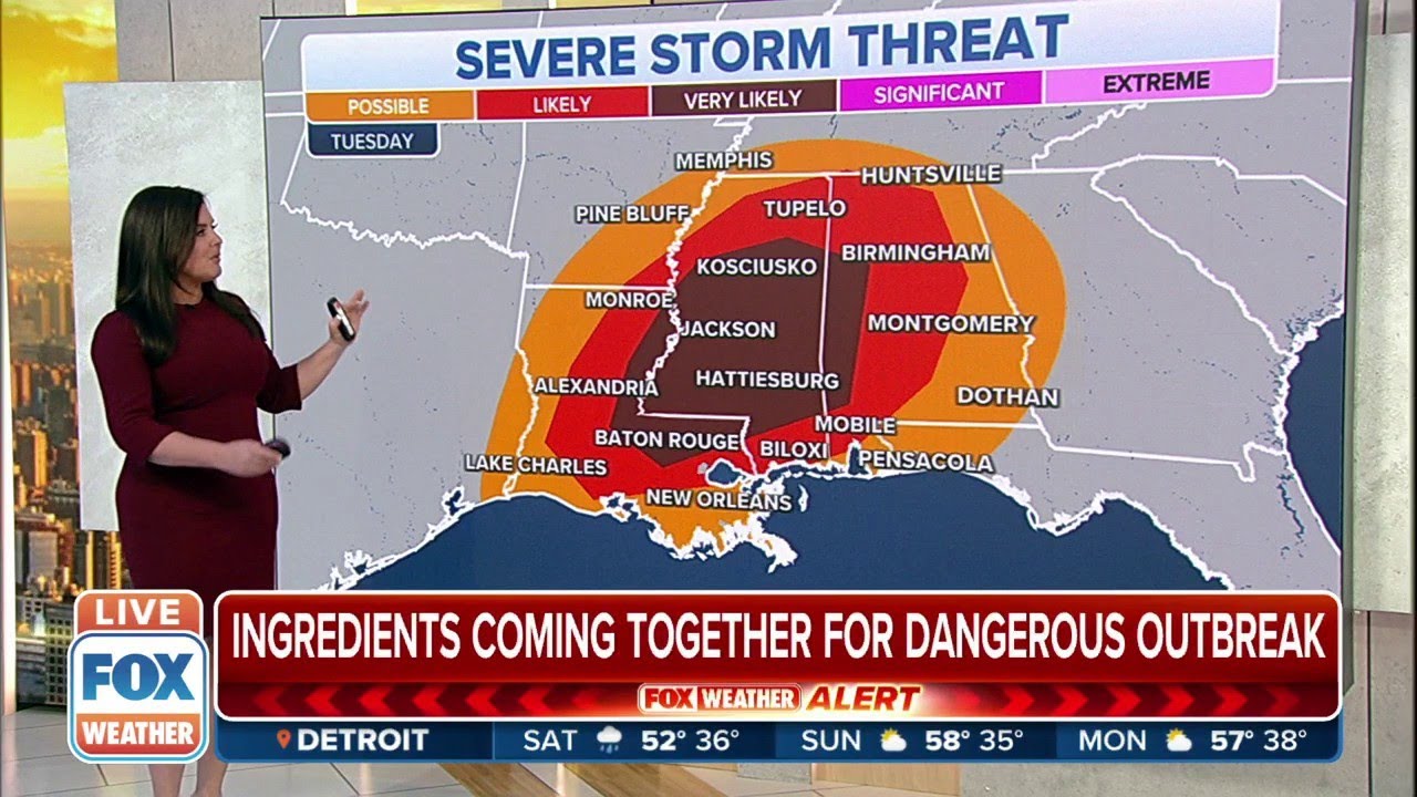 Ingredients Come Together For Dangerous Severe Weather Outbreak ...