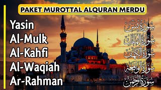 Bacaan AlQuran Merdu Surah YASIN, AL-MULK, AL-KAHFI, AL-WAQIAH, AR-RAHMAN Adem Banget