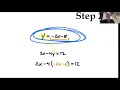 System of Equations (SOE) Substitution