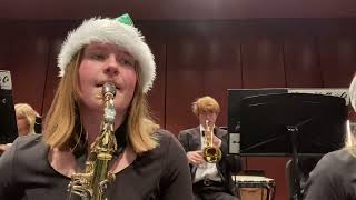 Sleigh ride pov: first alto saxophone + trumpet