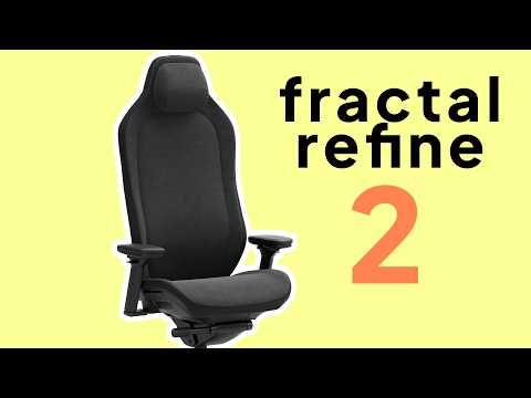 The Fractal Refine 2 Chair is IMPRESSIVE