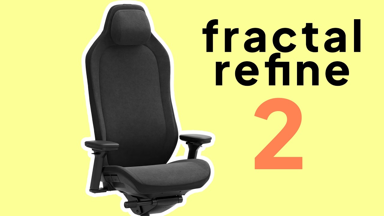 The Fractal Refine 2 Chair is IMPRESSIVE