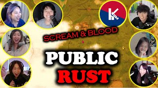OTV & Friends play Public Rust Server went CHAOTIC | ft. hJune, Disguised Toast & more