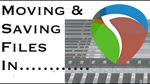 Moving & Saving Files in REAPER Tutorial