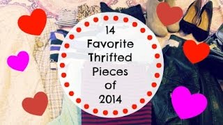 14 Favorite Thrifted Pieces of 2014