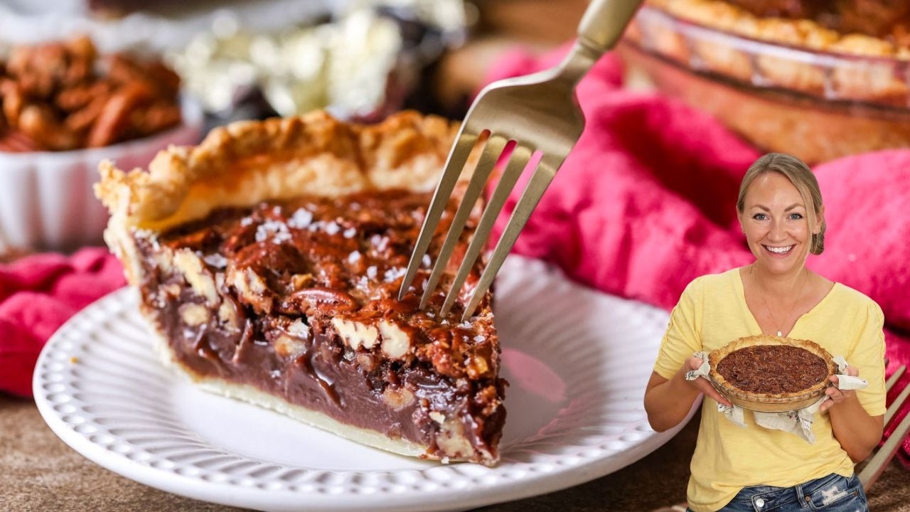 Этот шоколадный пирог с пеканом ВСЕГДА уходит первым!