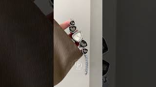 GEDI Watch | Modern Silver Aesthetic Watch #watch #maximalistfashion #aesthetic #fashion