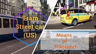 Vocabulary | Means of Transport in English