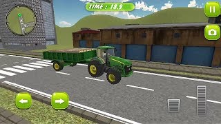 Grand Tractor Cargo Transport Farming Simulator 3D Game || Tractor racing games || games screenshot 2