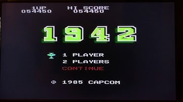 GAME OVER! 1942 for the NES