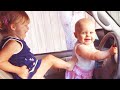 Funny Baby Siblings Playing Together - Funny Baby Videos