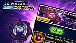 Buying $7.49 OMINOUS SHADOW Beys | Beyblade Burst Rivals Unboxing