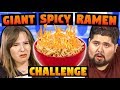 GIANT SPICY RAMEN CHALLENGE!