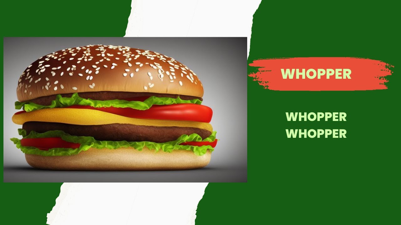 Burger King Commercial Parody (Whopper Whopper) YouTube