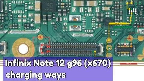 Infinix Note 12 G96 (x670)charging ways|| Infinix Note 12 G96 (x670)charging  ways || USB data ways 