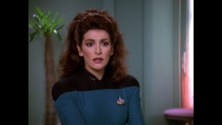 Marina Sirtis talks about the uniforms from Star Trek TNG Funny!