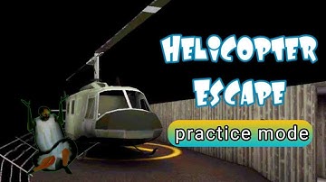 Granny chapter 2 helicopter 🚁 escape gameplay (practice mode) | Total videos