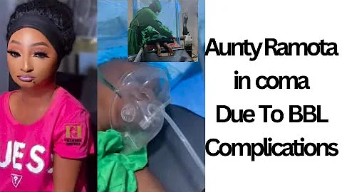 Aunty Ramota in the hospital