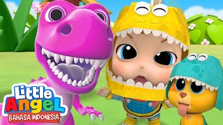 Dinosaurus Kecil Berpesta! | Lagu Anak | Little Angel Bahasa Indonesia