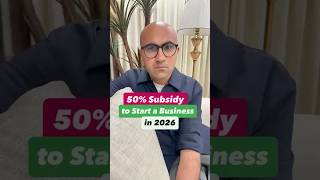50% Subsidy to Start a Business in 2026 | Business | Sarthak Ahuja