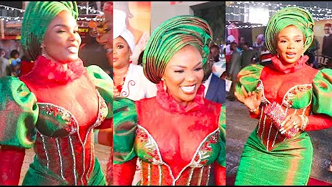 Iyabo Ojo & Toyin Lawani Stun In World-Class Outfits At Funke Akindele's Movie Premiere