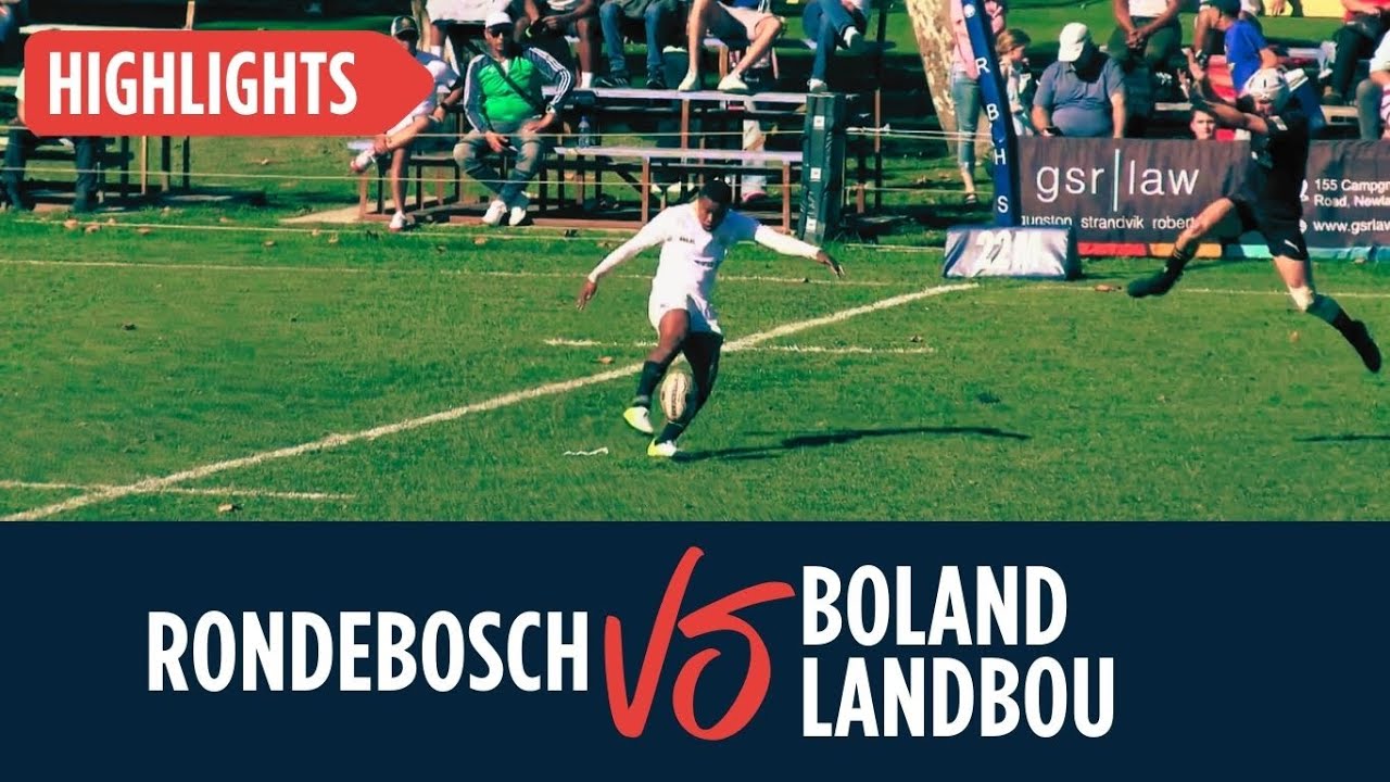 Rugby - Rondebosch Boys' High vs Boland Landbou - 24 May 2025