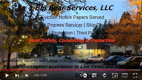 Get Your Legal Papers Served Today!  Skip Trace and Serve - Difficult to Serve - Stake Out and Serve