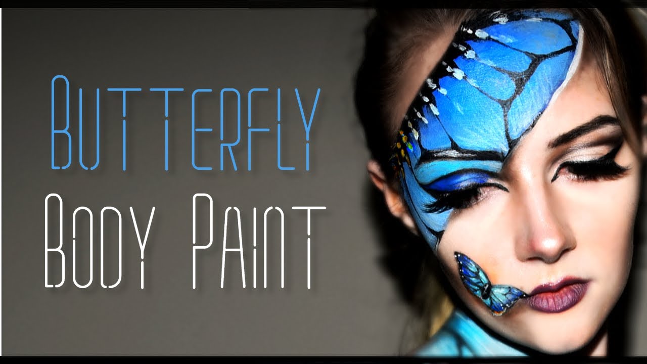 Butterfly Body Painting YouTube