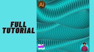 Adobe Illustrator Tutorial : How to design a 3D wallpaper screenshot 3