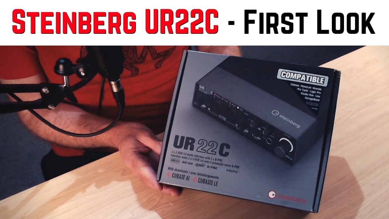 Steinberg UR22C Audio Interface - First Look