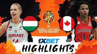 Hungary V Canada Highlights 2026 Qualifying Tournament