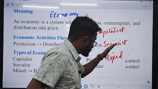 Positive and Normative Economics, Types of Economy, PPC On, Above, Below