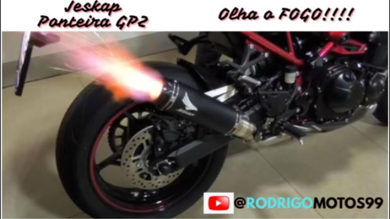 Z900 2026 com GP2 FULL JESKAP - Olha o FOGO que sai!!!!