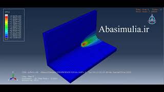 welding simulation by abaqus  www.abasimulia.ir @abaqus_welding welding temperature