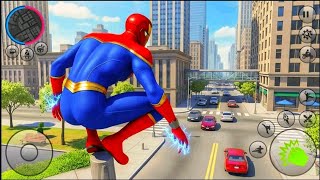 Spider Superhero Rescue City From Bandits Criminal 3D Game 2026 - Android Gameplay screenshot 2