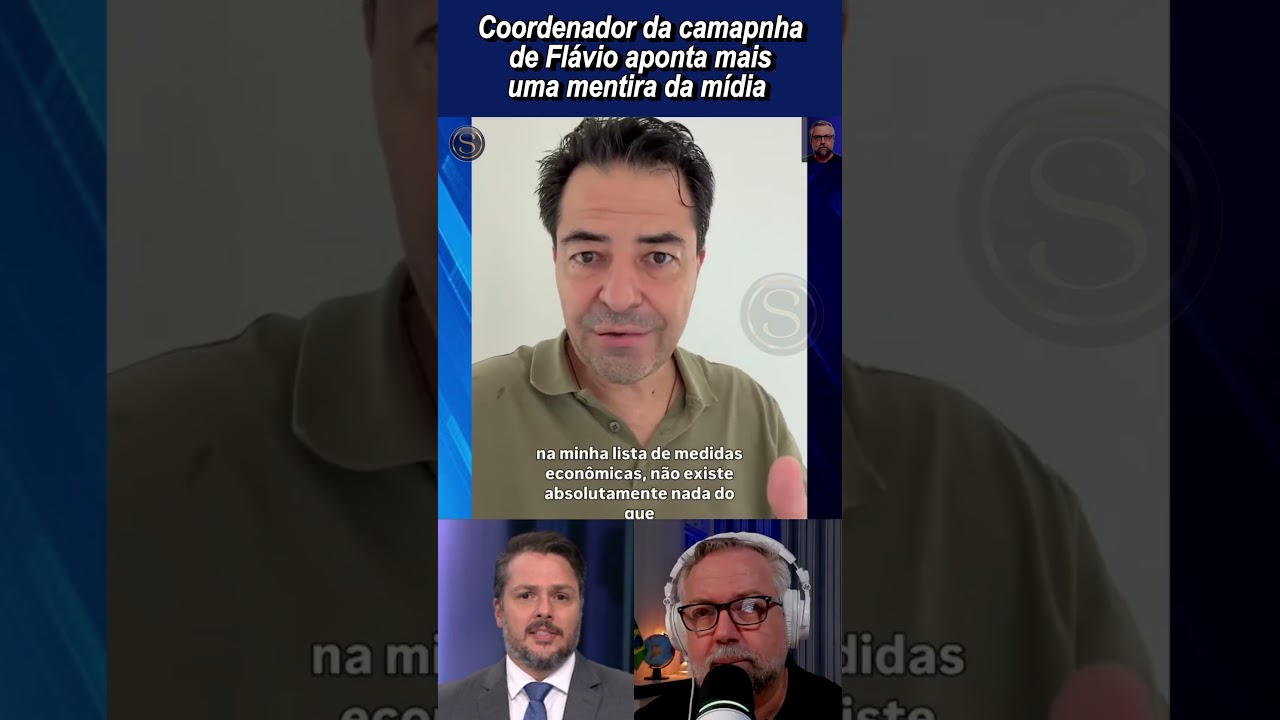 Adolfo Sachsida critica o jornalista Caio Junqueira da CNN