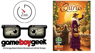 Citrus (Allegro 2-min) Review with the Game Boy Geek