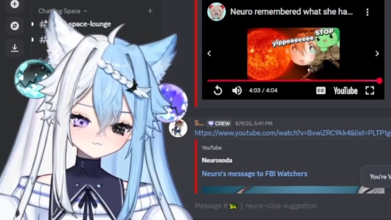 Aquwa Reacts to Neuro Trolling Vedal in Outer Wilds