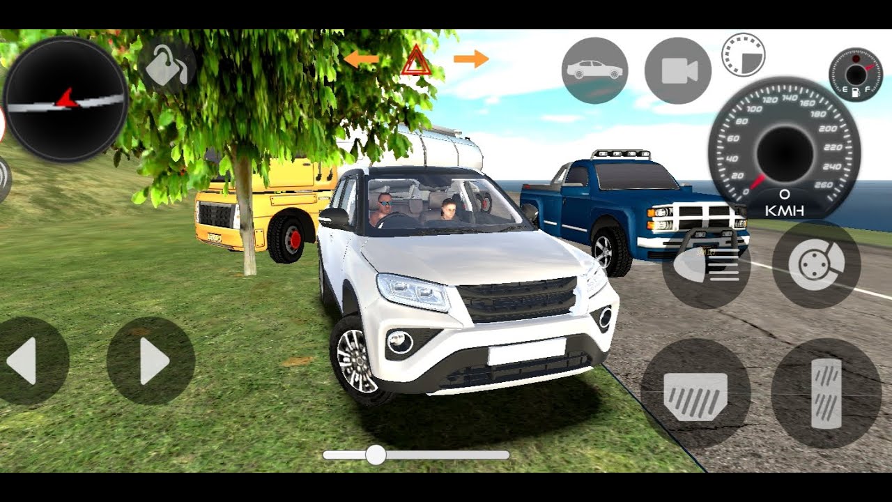 Indian car simulator 3d maruti suzuki brezza driving gameplay